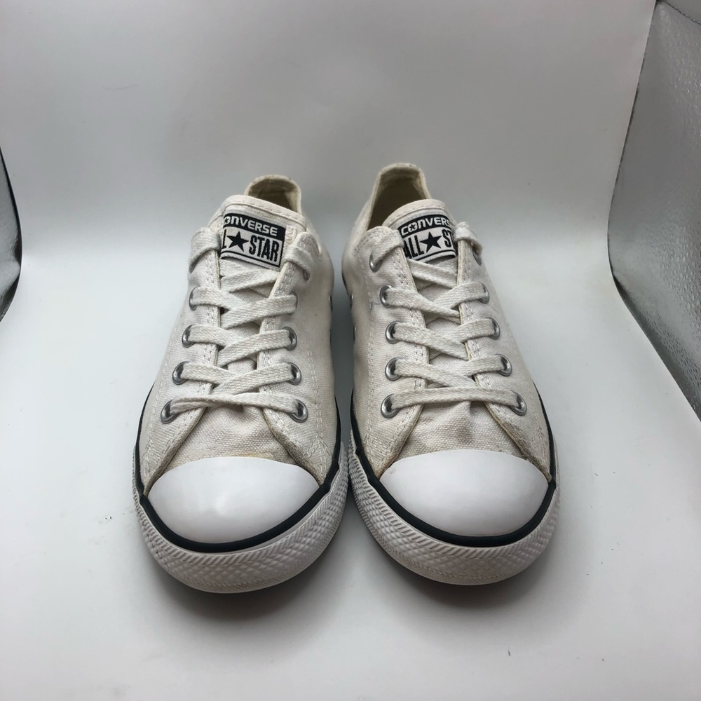 Converse cream womens sneakers size 6 - Picture 4 of 9